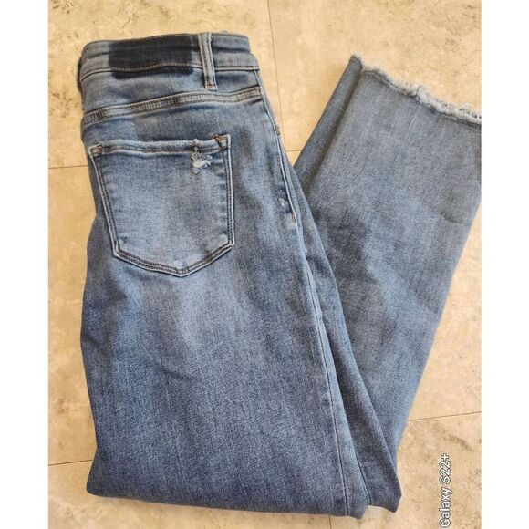 31 Lovervet by Vervet distressed stretch skinny jeans - Picture 2 of 9